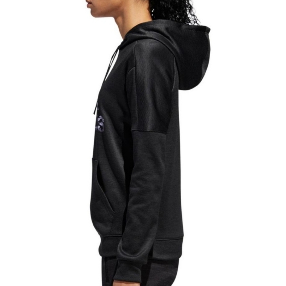 HP Adidas Badge Of Sport Camo Team Issue Hoodie - Picture 4 of 10